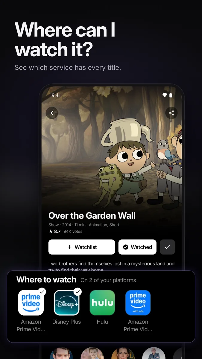WatchFinder β Screenshots 2