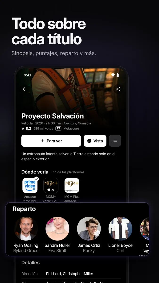 Dónde Veo — Capturas 4